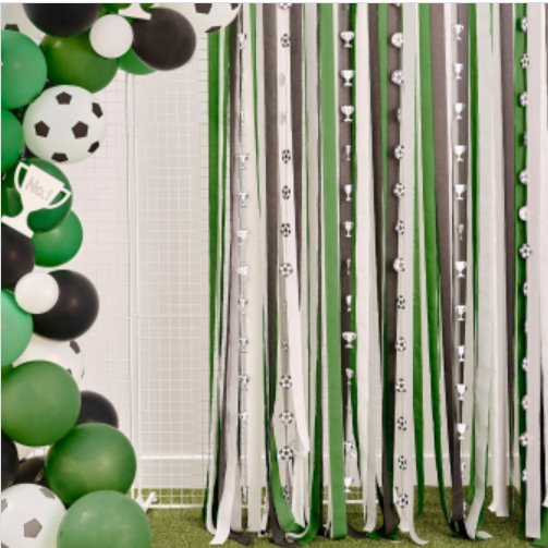 Fußball - Hintergrund Vorhang