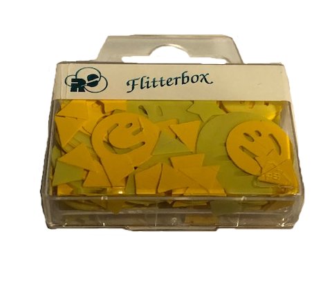 Flitterbox Smile, gelb