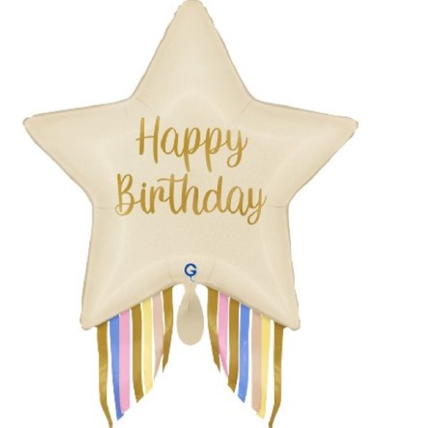 Happy Birthday Starbust Geburtstag Ballon Happy Birthday Starbust Geburtstag Ballon