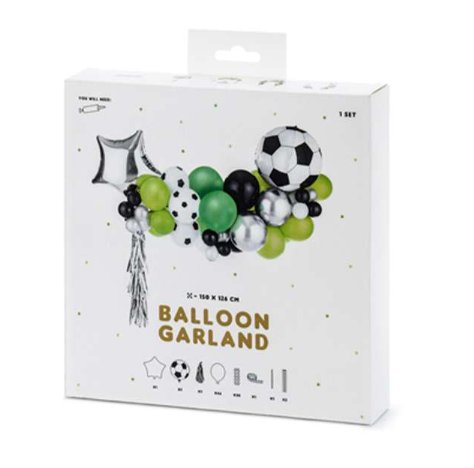Ballonset - Ballongirlande - Fußball