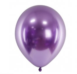 50 Luftballons XL - Ø 27cm - Glossy - Lila