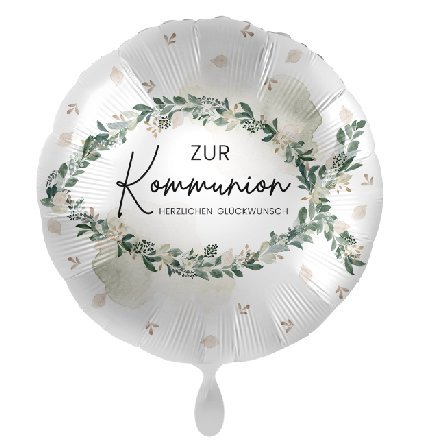 Kommunion Folienballon Fisch, 43 cm