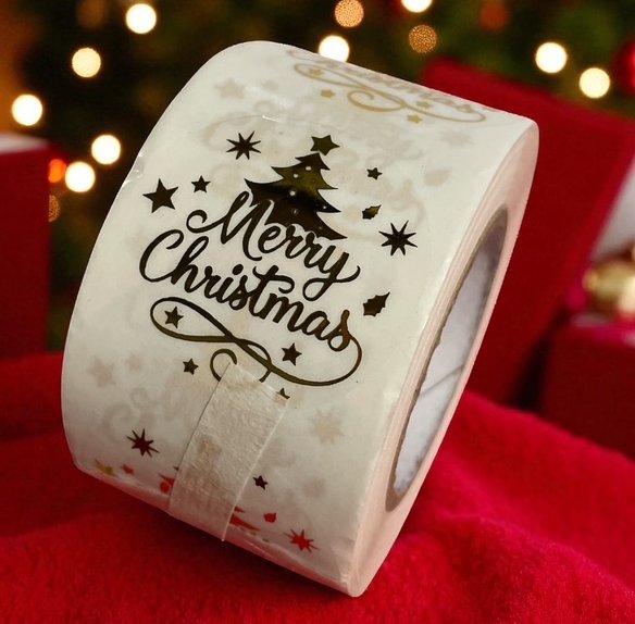 Weihnachtsaufkleber, 500 Stück