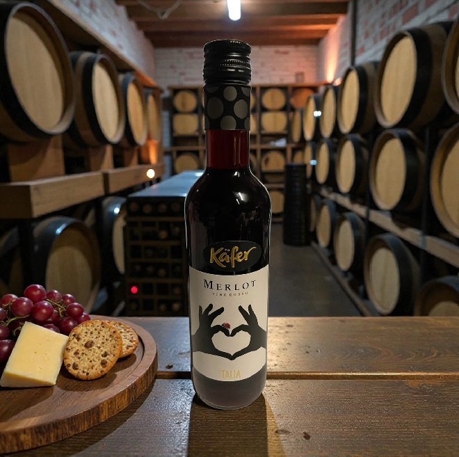 Käfer Merlot Wein, 250ml Käfer Merlot Wein, 250ml