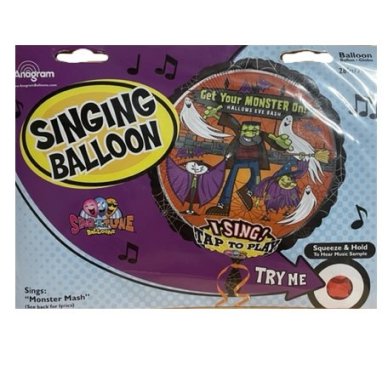 Singender Ballon - Halloween Monster Mash