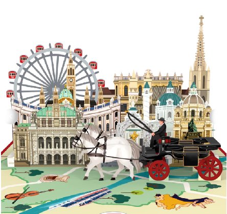 Pop Up Karte Wien Pop Up Karte Wien