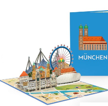 Pop-Up Karte München