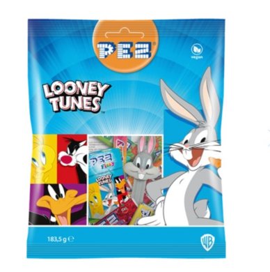 PEZ Maxi-Beutel Looney Tunes, 183,5 g