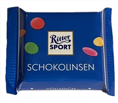 Ritter Sport Schokolinsen Vollmilch, 1 Stück