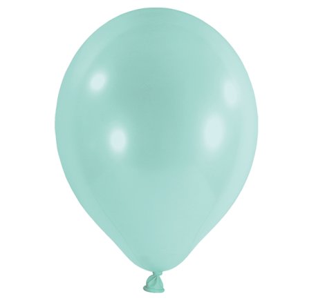 10 Luftballons Ø 30cm - Pastell - Mint