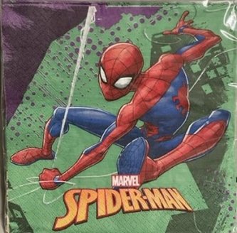 Spiderman - Servietten, 20 Stück