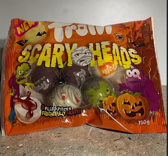 Trolli Scary Köpfe, 150g Trolli Scary Köpfe, 150g