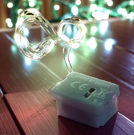 Lichterkette, 3 in 1 Module, warmes gelb