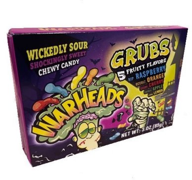 Warheads Grubs, 85g