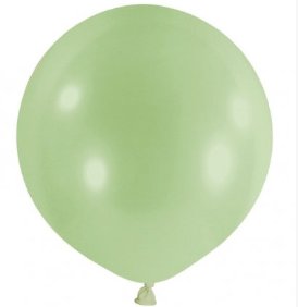 Riesenballon XL - 100 cm, Pastell -Pistazie
