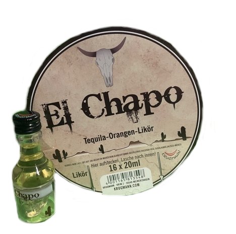 EL CHAPO - Tequila-Orangen-Likör
