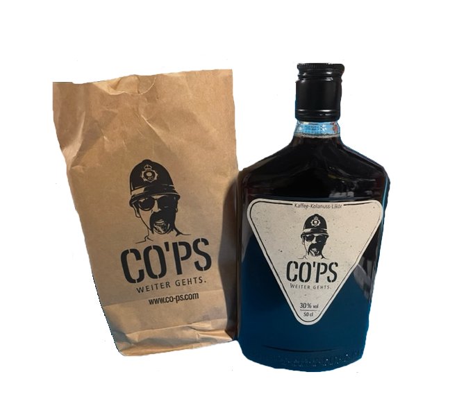COPS - Der Kaffee- Kolanuss- Likör, 500ml