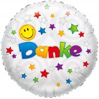 Folienballon Danke-  Smile
