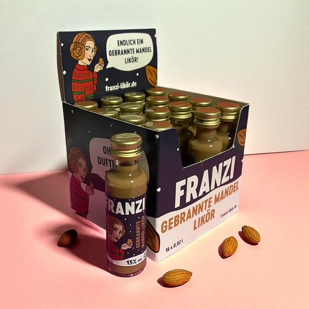 Franzi Gebrannte Mandel Likör